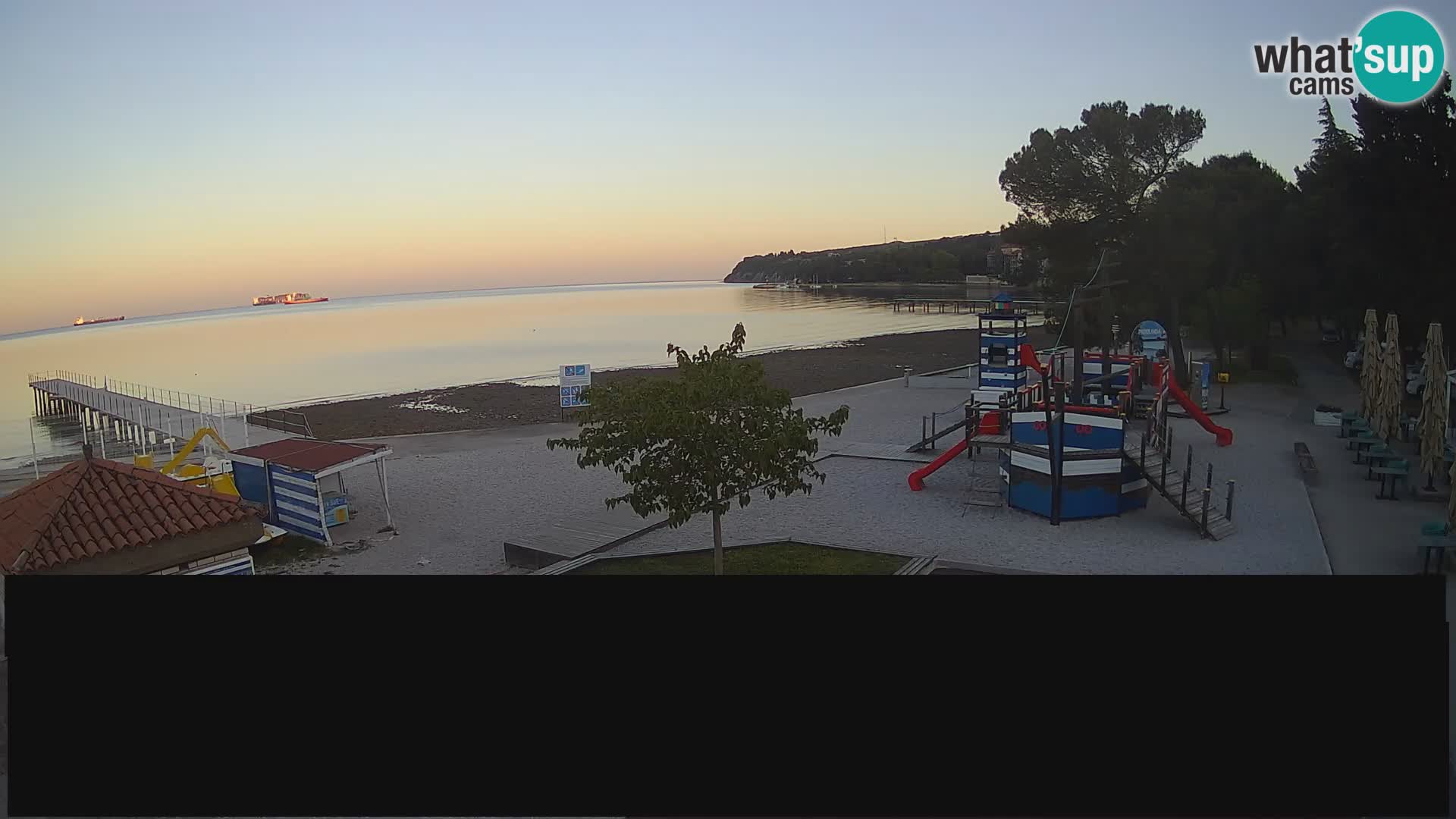 Cámara web en vivo Ankaran – Adria Ankaran Hotel & Resort – Eslovenia