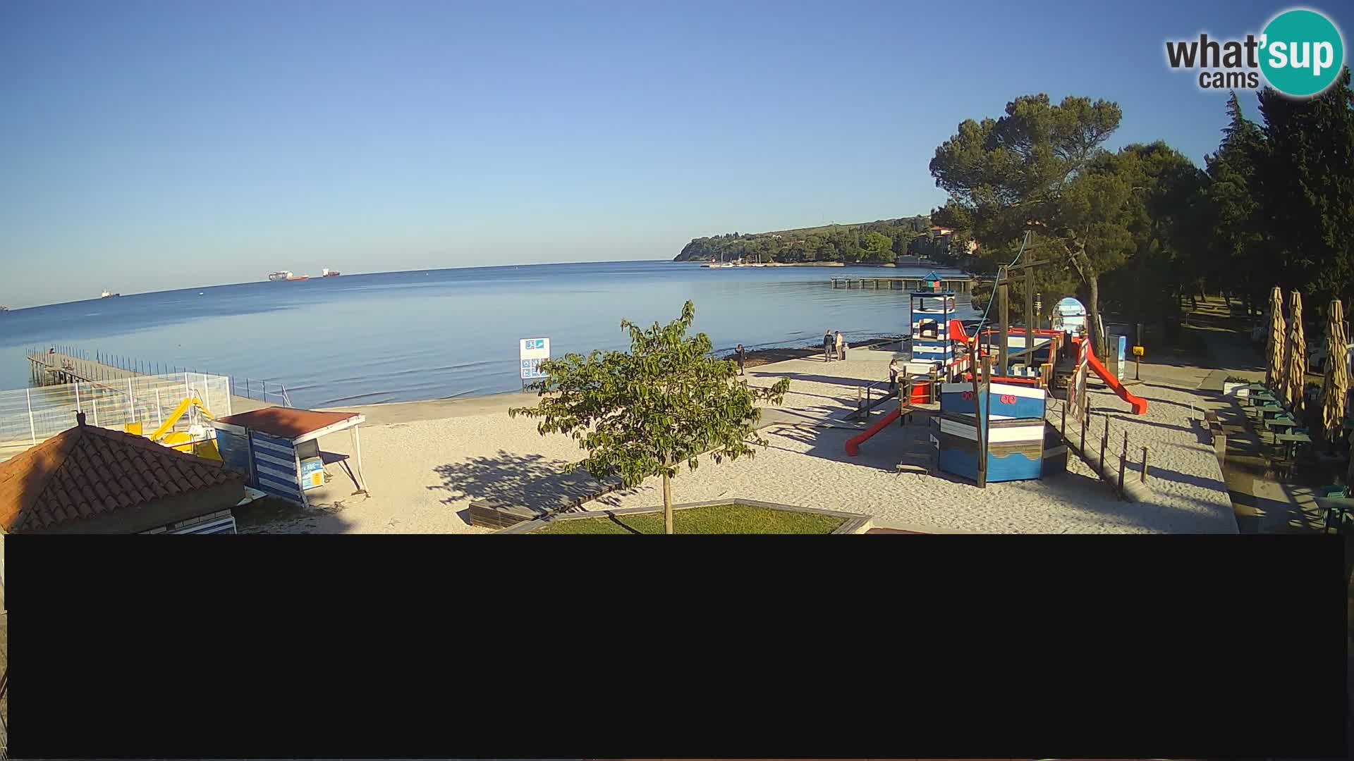 Webcam en direct Ankaran – Adria Ankaran Hotel & Resort – Slovénie