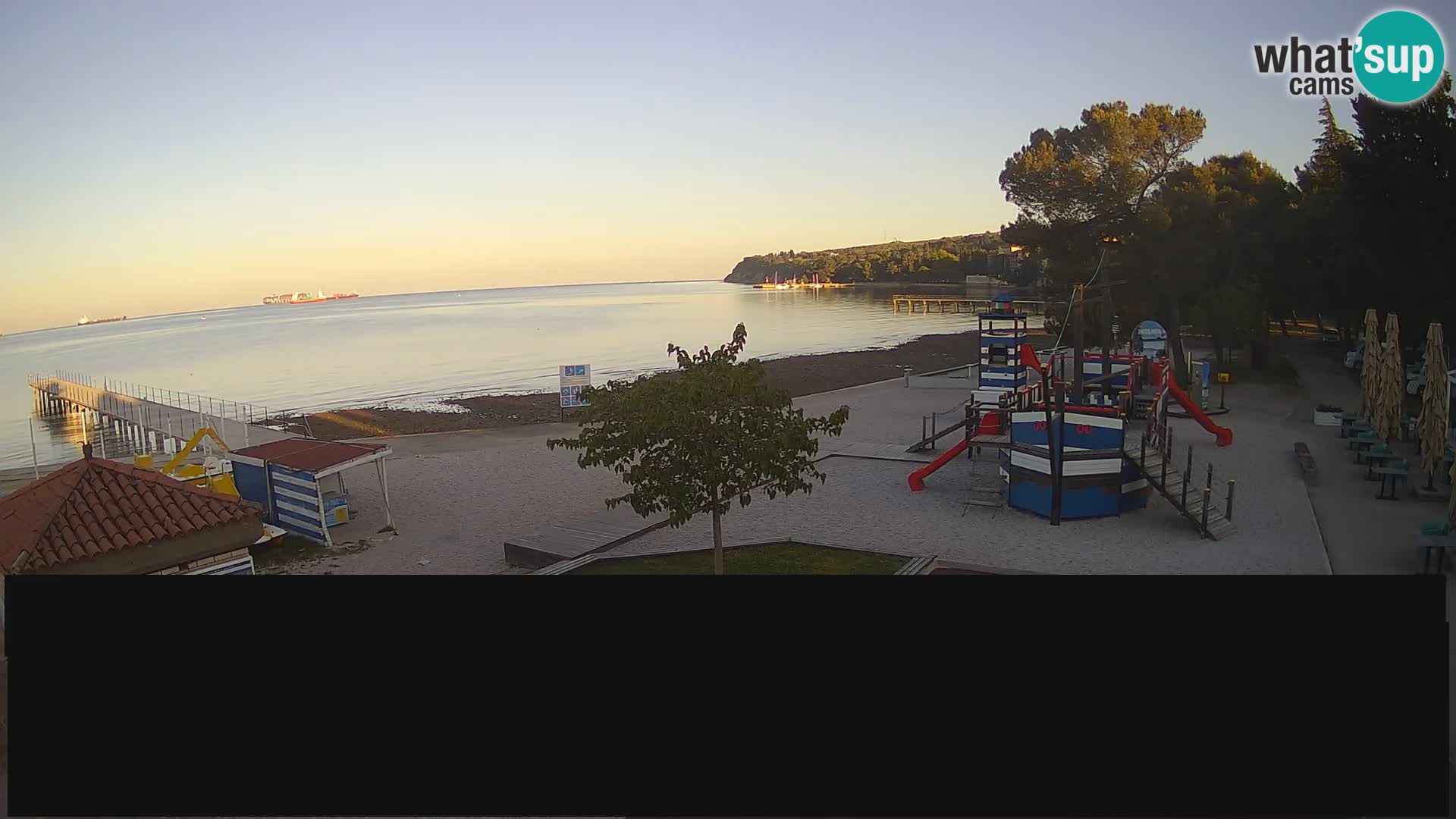 Web kamera uživo Ankaran – Adria Ankaran Hotel & Resort – Slovenija