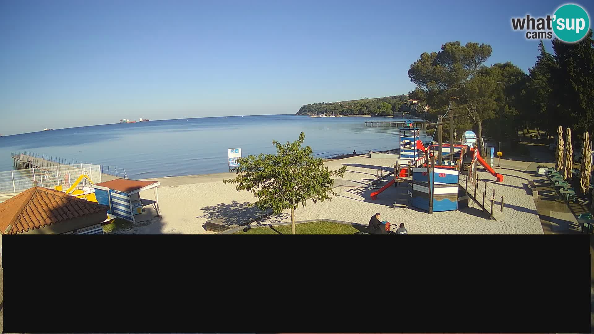 Webcam en direct Ankaran – Adria Ankaran Hotel & Resort – Slovénie