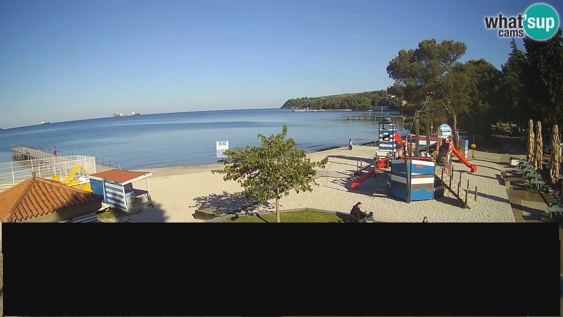 Live webcam Ankarano – Adria Ankaran Hotel & Resort – Slovenia