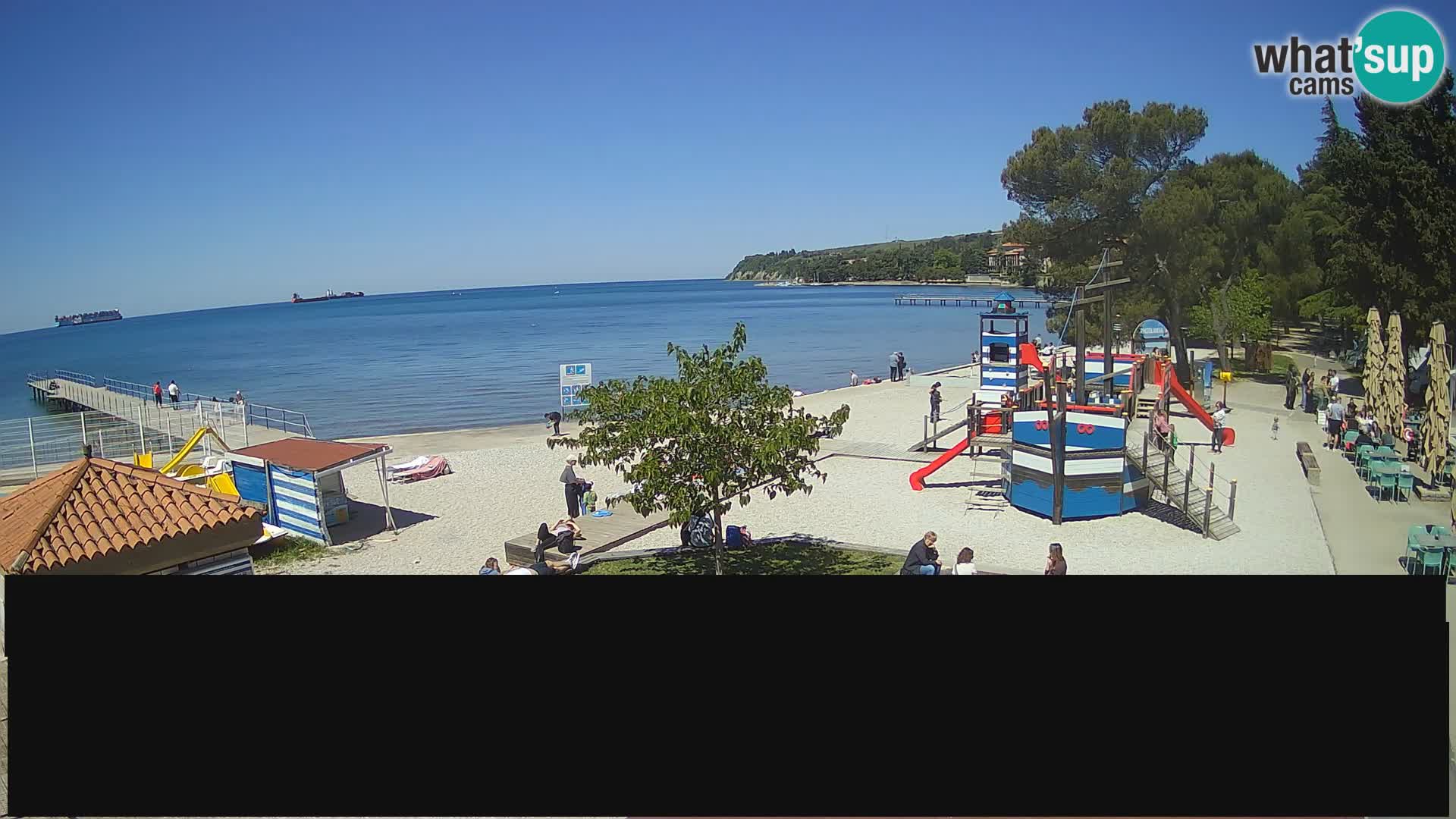 Live webcam Ankarano – Adria Ankaran Hotel & Resort – Slovenia