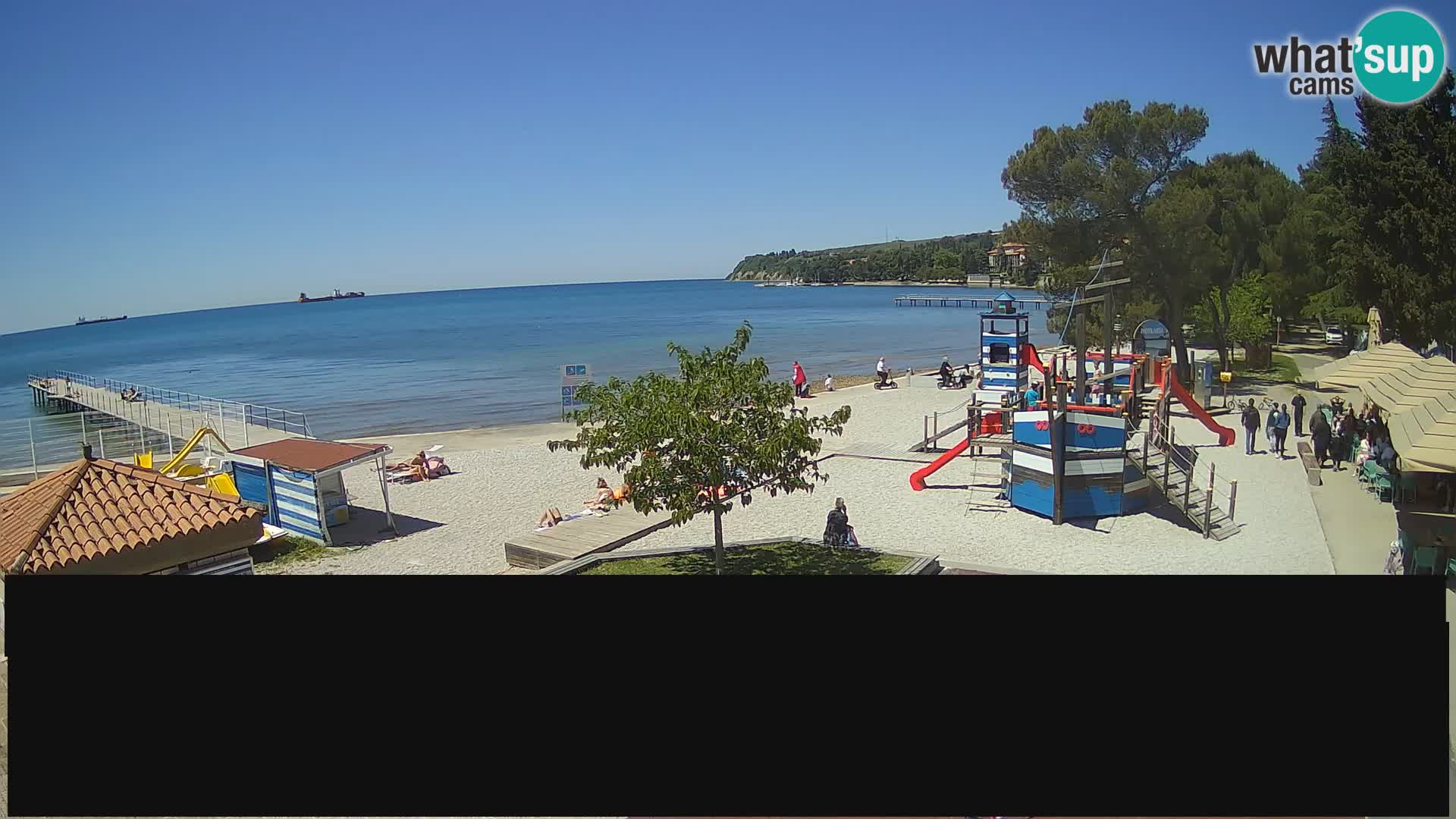 Webcam en direct Ankaran – Adria Ankaran Hotel & Resort – Slovénie