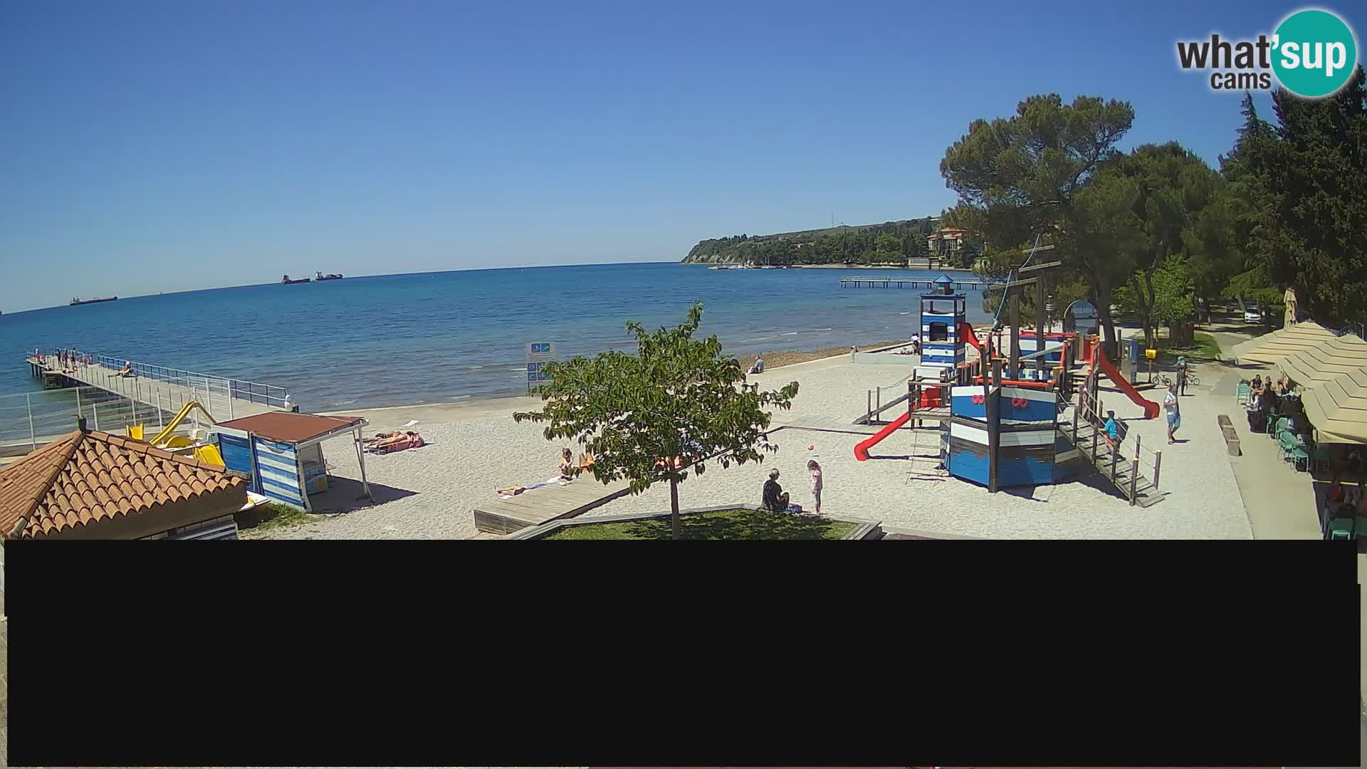 Web kamera uživo Ankaran – Adria Ankaran Hotel & Resort – Slovenija