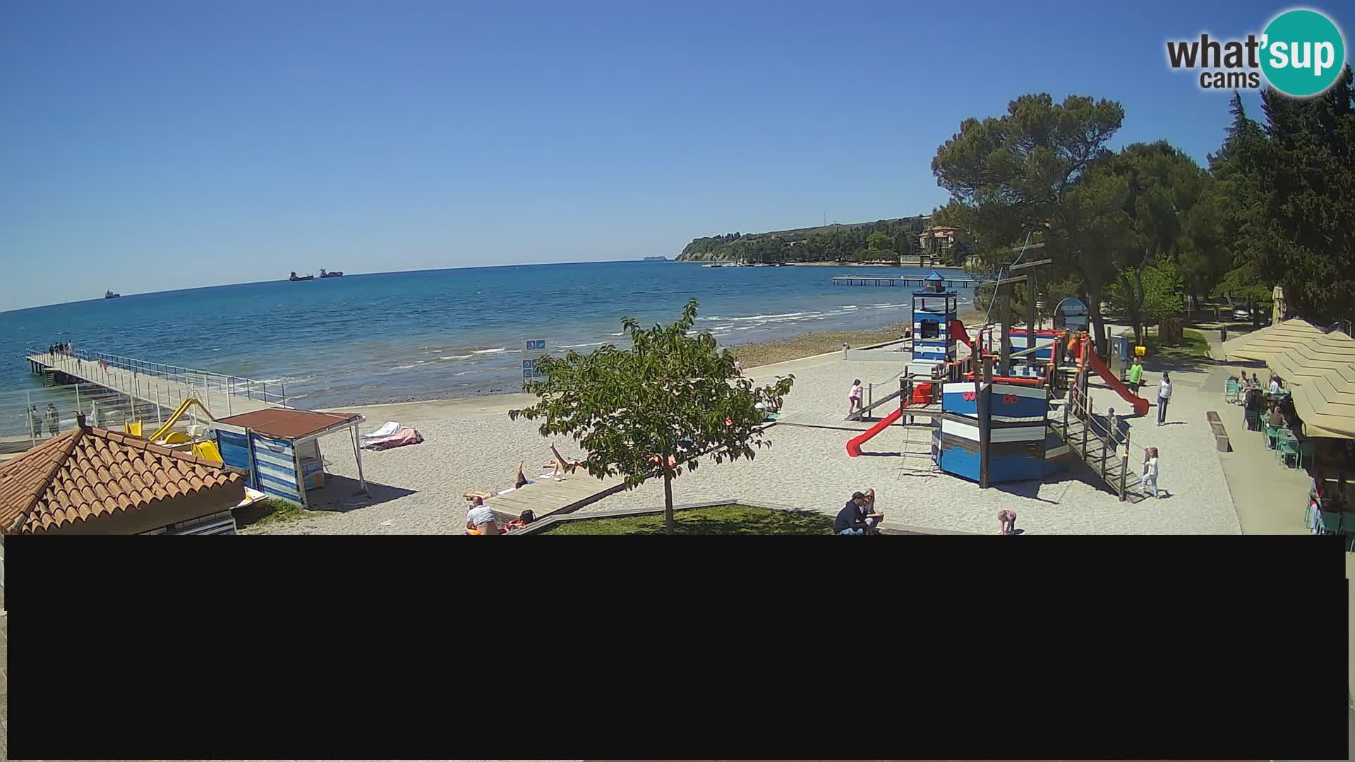 Live webcam Ankarano – Adria Ankaran Hotel & Resort – Slovenia