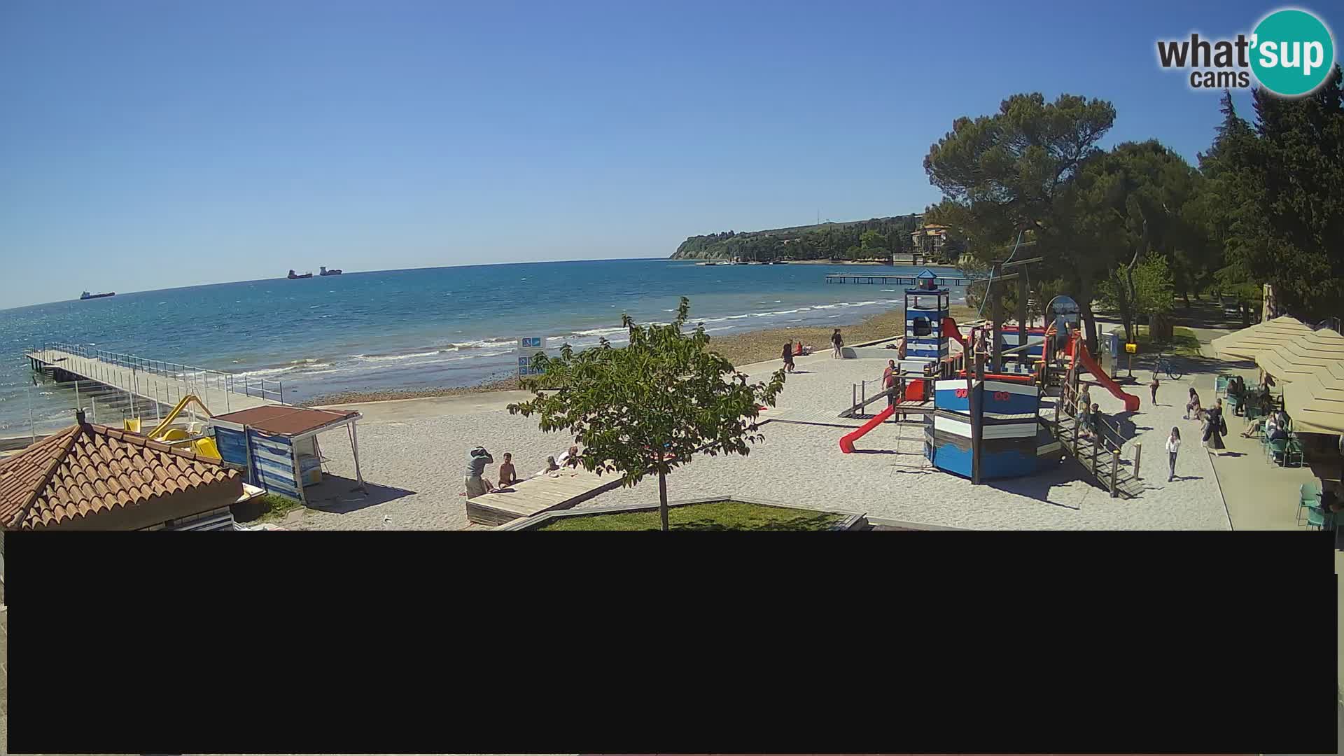 Live Webcam Ankaran – Adria Ankaran Hotel & Resort – Slowenien