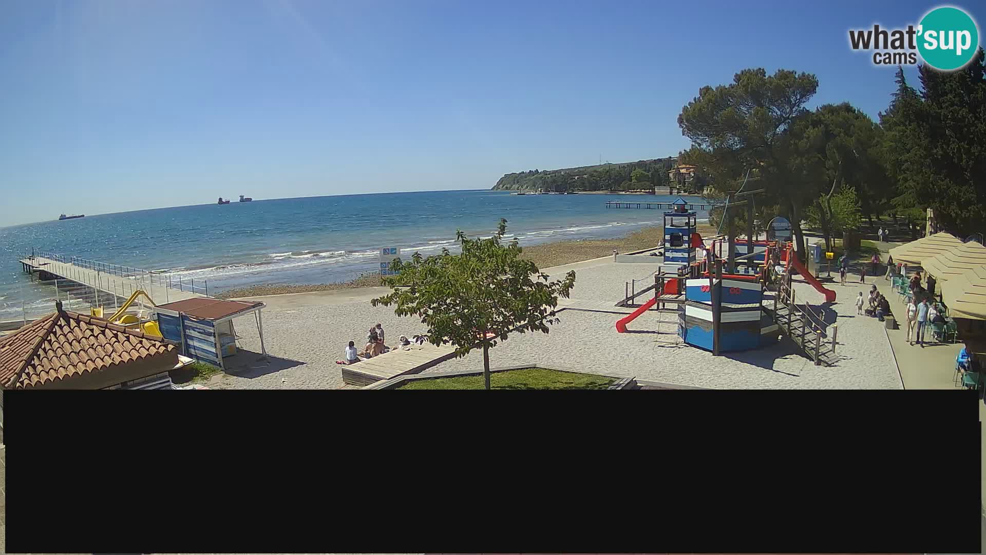 Webcam en direct Ankaran – Adria Ankaran Hotel & Resort – Slovénie