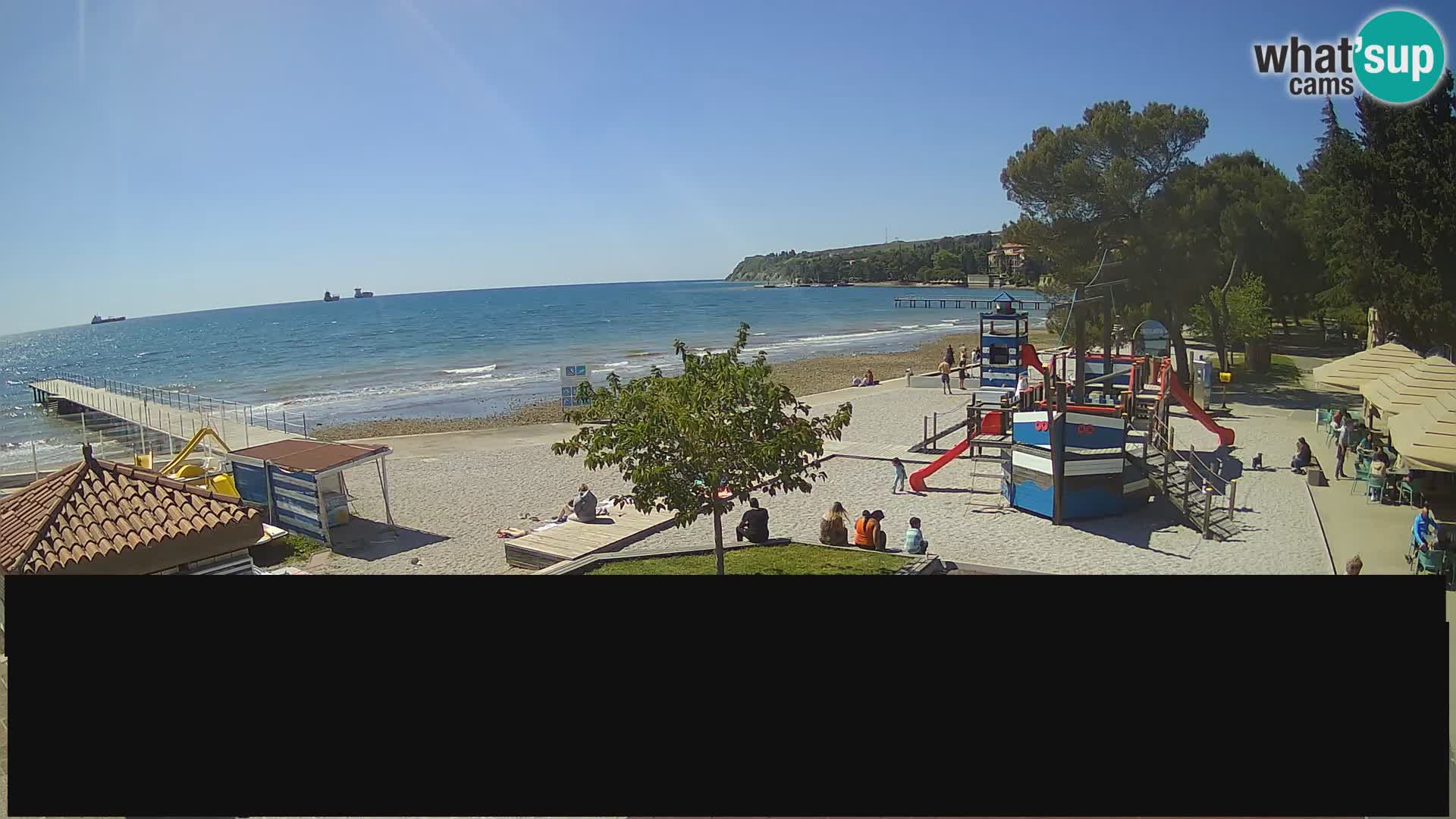 Cámara web en vivo Ankaran – Adria Ankaran Hotel & Resort – Eslovenia