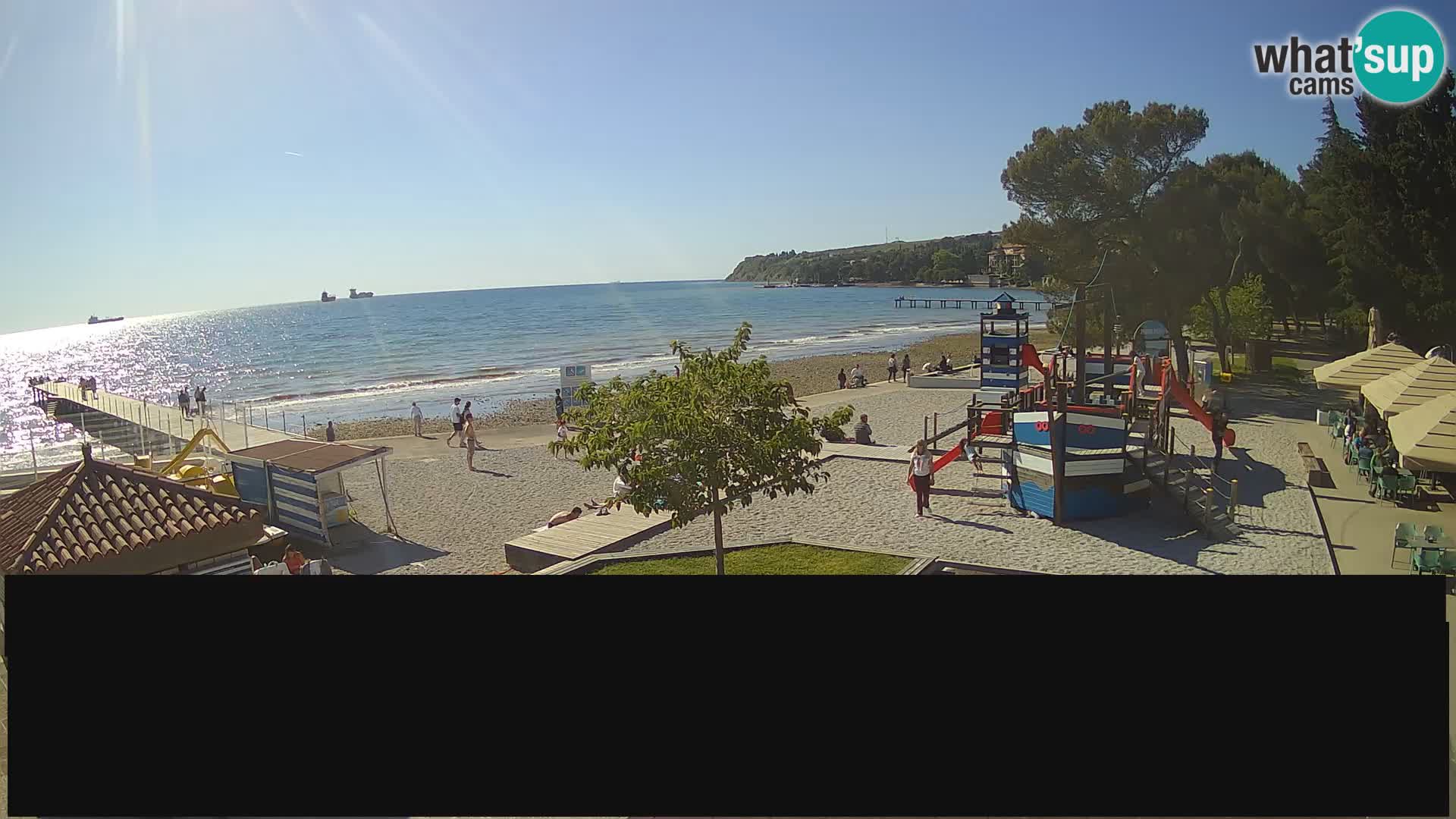 Live webcam Ankaran – Adria Ankaran Hotel & Resort – Slovenia