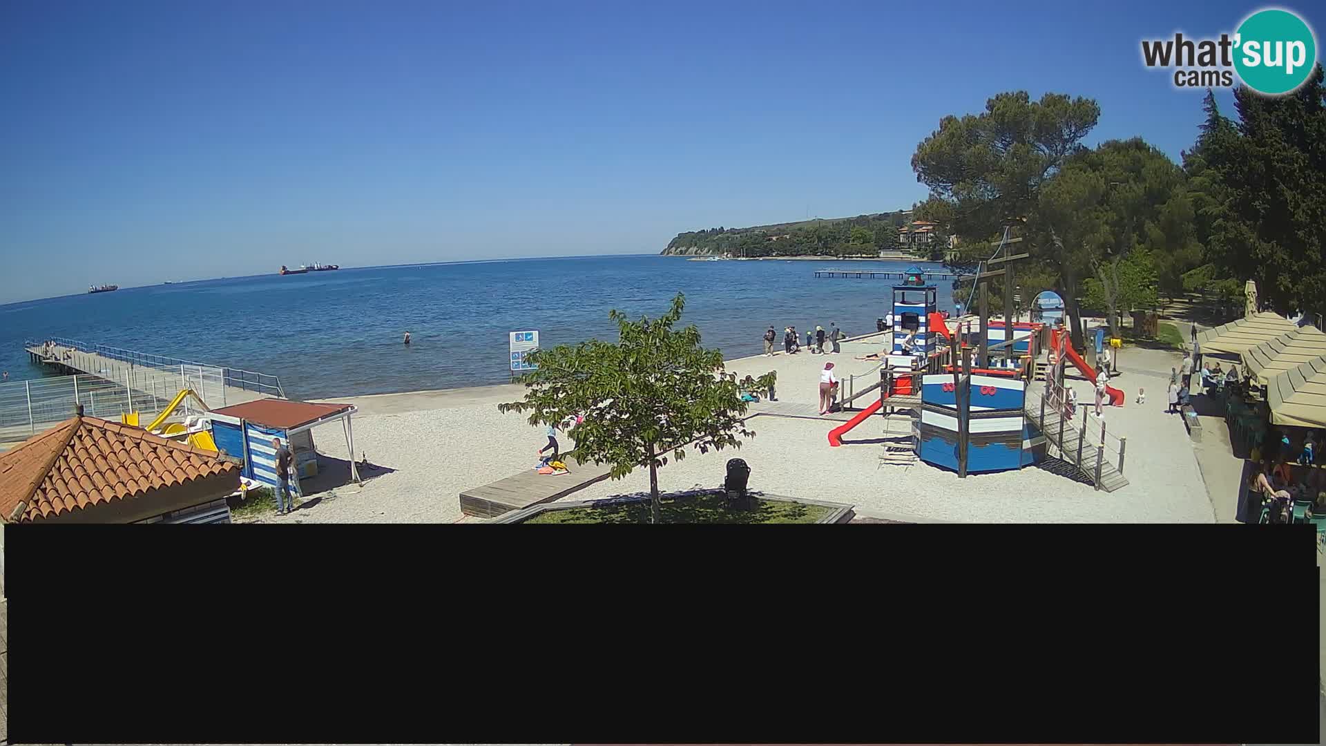 Live webcam Ankarano – Adria Ankaran Hotel & Resort – Slovenia