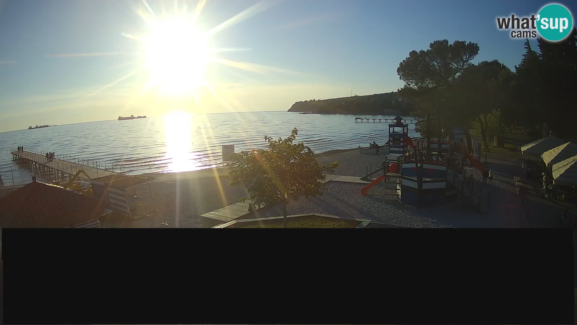 Live webcam Ankaran – Adria Ankaran Hotel & Resort – Slovenia