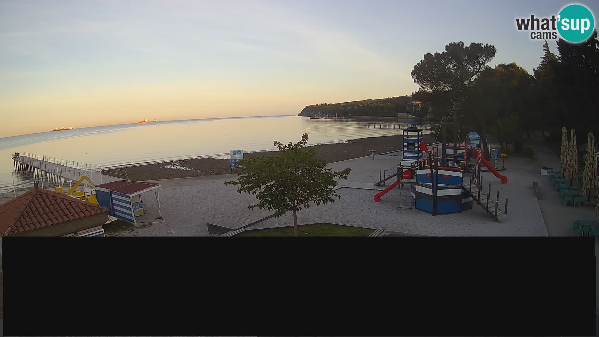 Live webcam Ankaran – Adria Ankaran Hotel & Resort – Slovenia