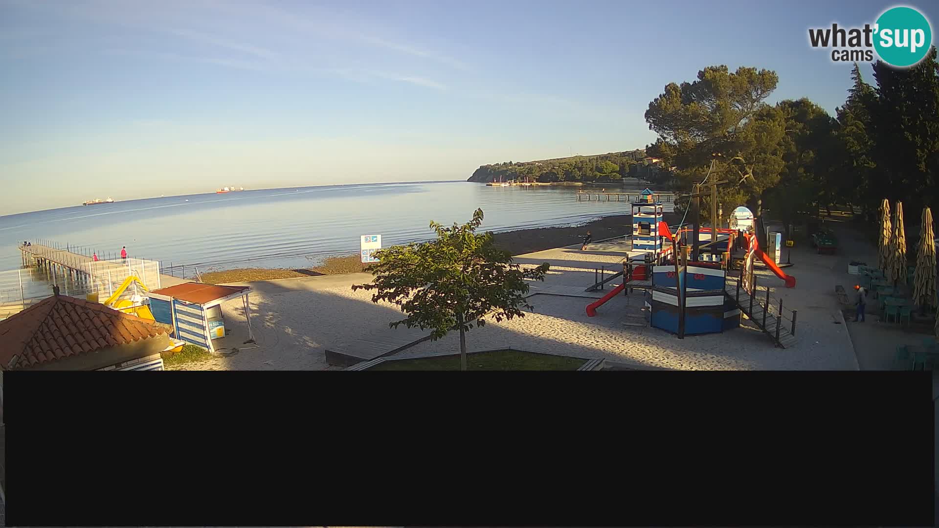 Cámara web en vivo Ankaran – Adria Ankaran Hotel & Resort – Eslovenia