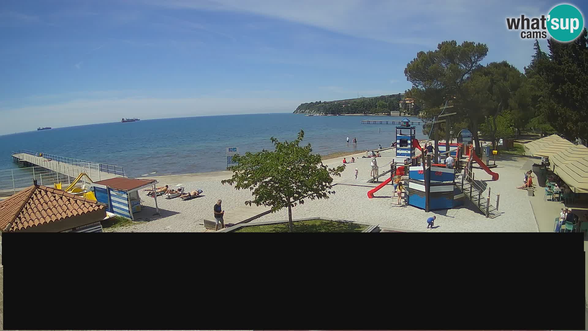Webcam en direct Ankaran – Adria Ankaran Hotel & Resort – Slovénie