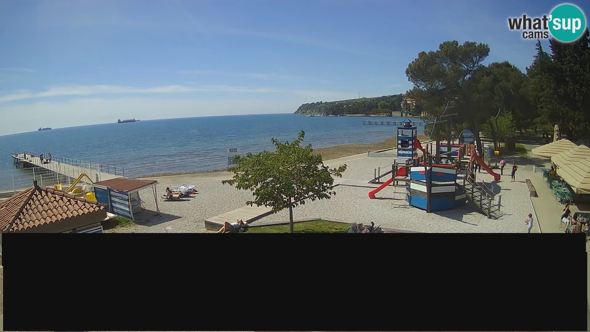 Live webcam Ankarano – Adria Ankaran Hotel & Resort – Slovenia