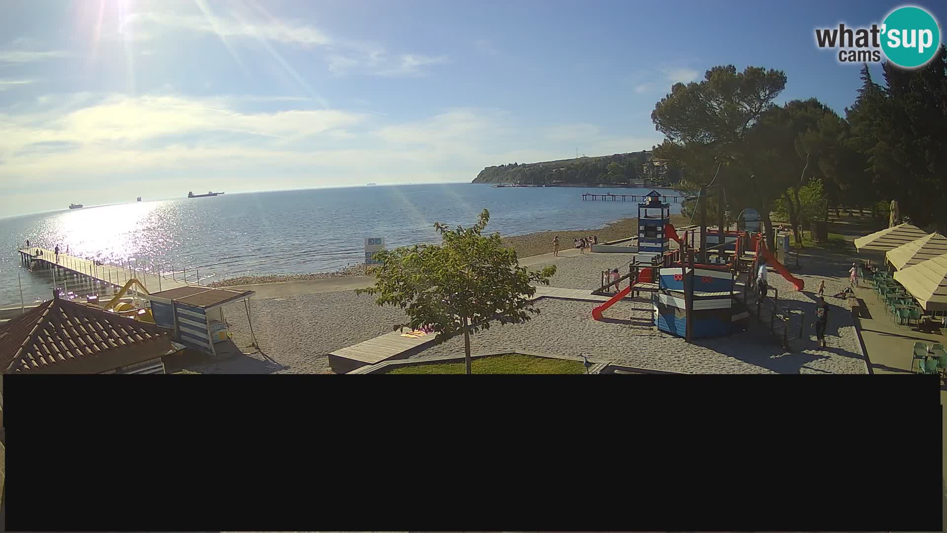 Live webcam Ankaran – Adria Ankaran Hotel & Resort – Slovenia