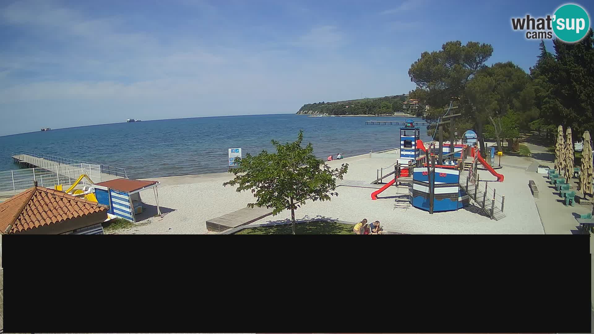 Webcam en direct Ankaran – Adria Ankaran Hotel & Resort – Slovénie