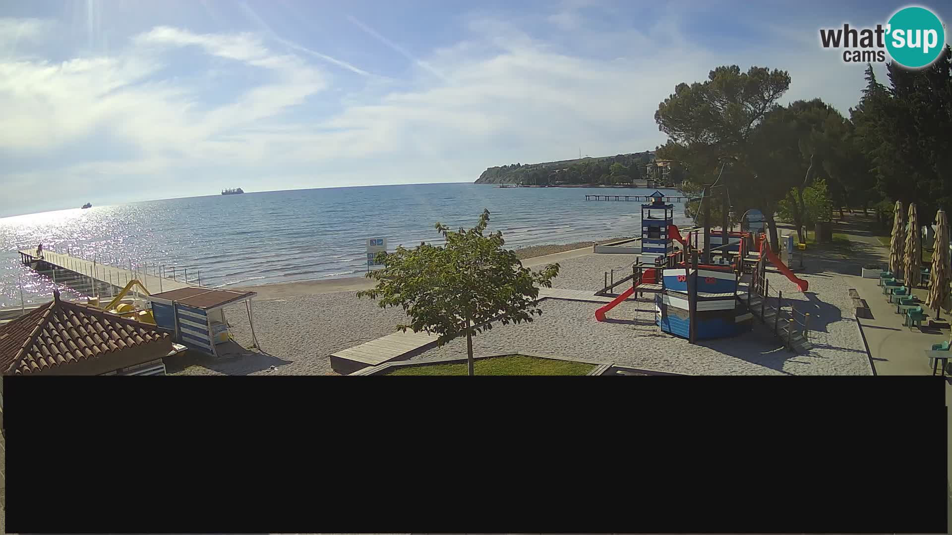 Live webcam Ankaran – Adria Ankaran Hotel & Resort – Slovenia