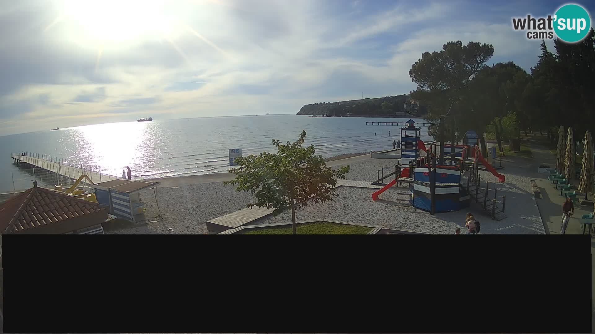Live webcam Ankaran – Adria Ankaran Hotel & Resort – Slovenia