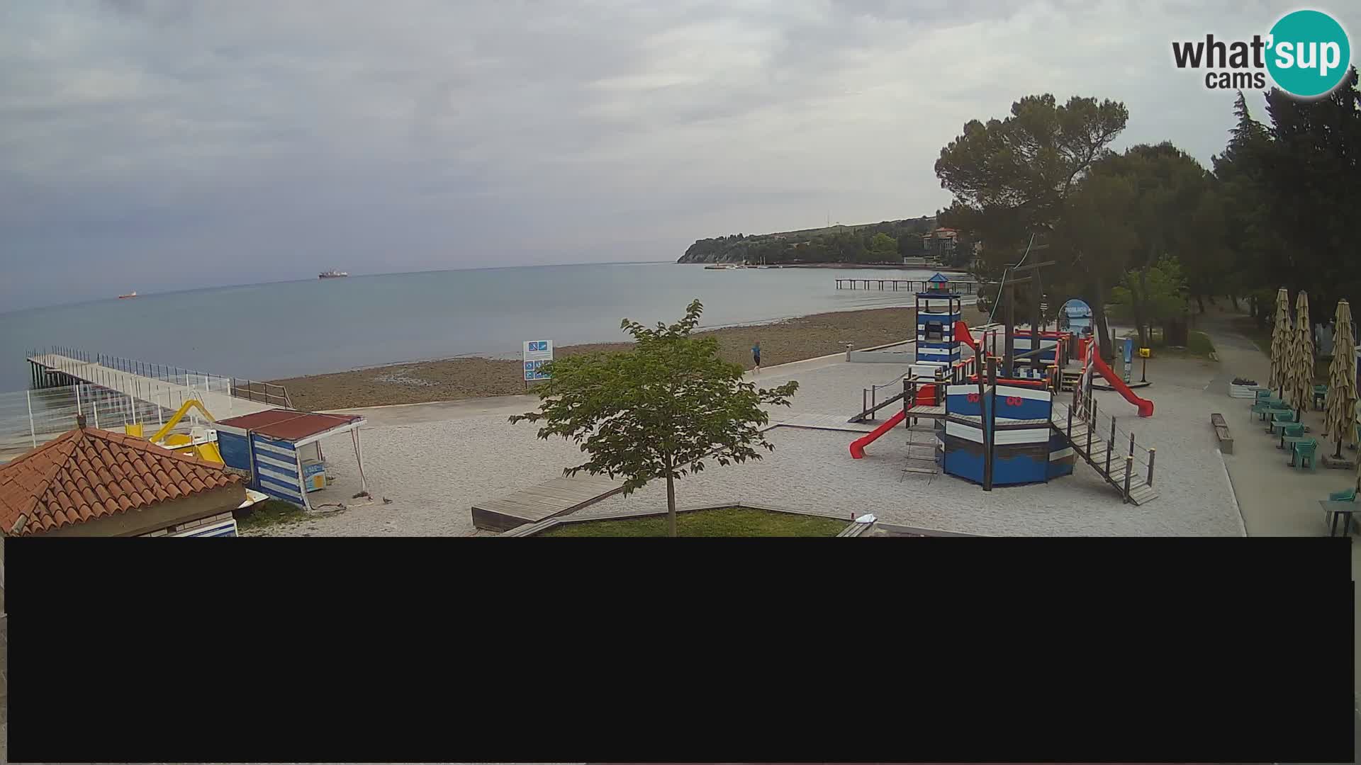 Live webcam Ankaran – Adria Ankaran Hotel & Resort – Slovenia