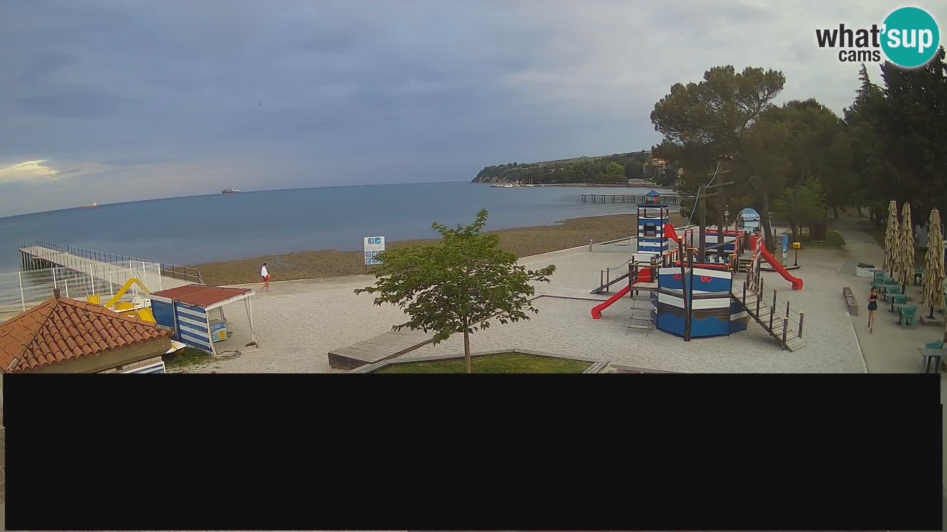 Live webcam Ankaran – Adria Ankaran Hotel & Resort – Slovenia