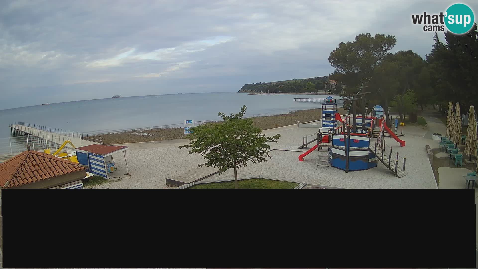 Live webcam Ankaran – Adria Ankaran Hotel & Resort – Slovenia