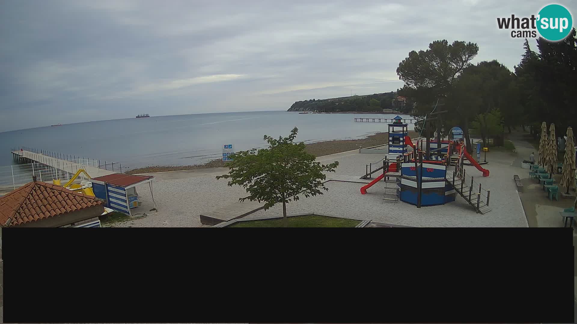 Live webcam Ankaran – Adria Ankaran Hotel & Resort – Slovenia