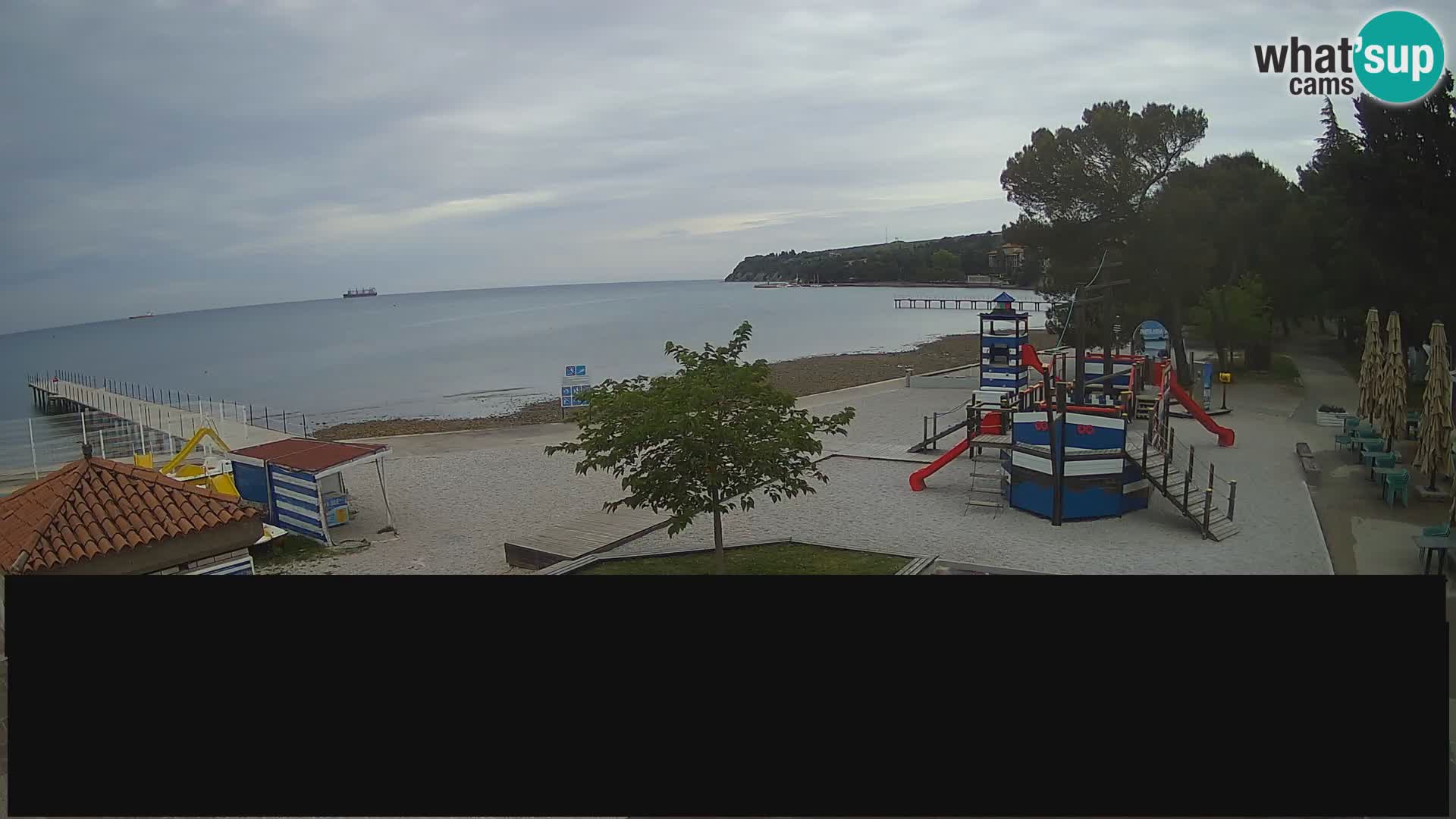 Live webcam Ankaran – Adria Ankaran Hotel & Resort – Slovenia