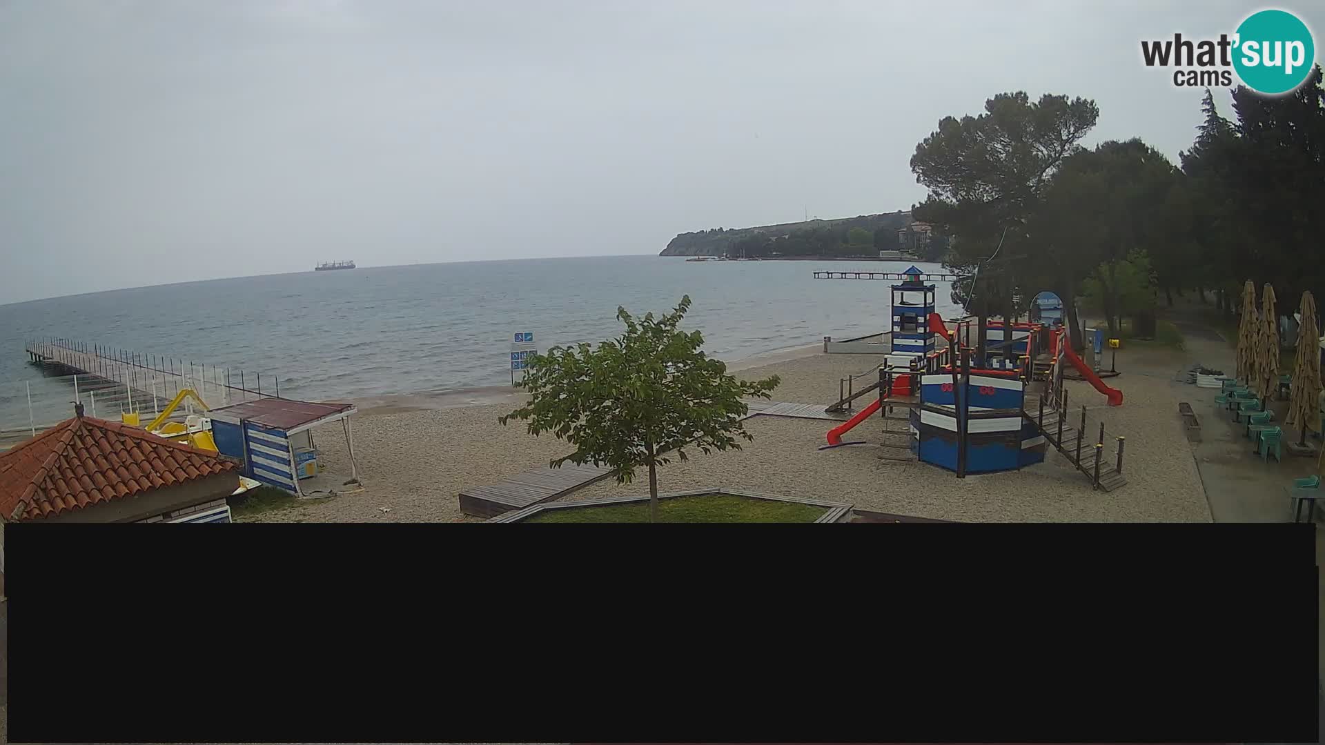 Web kamera uživo Ankaran – Adria Ankaran Hotel & Resort – Slovenija