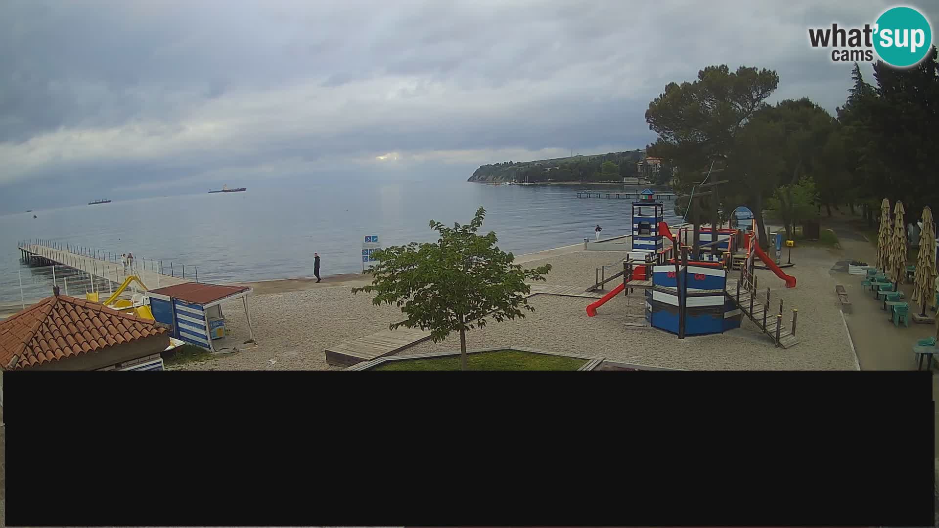 Webcam en direct Ankaran – Adria Ankaran Hotel & Resort – Slovénie