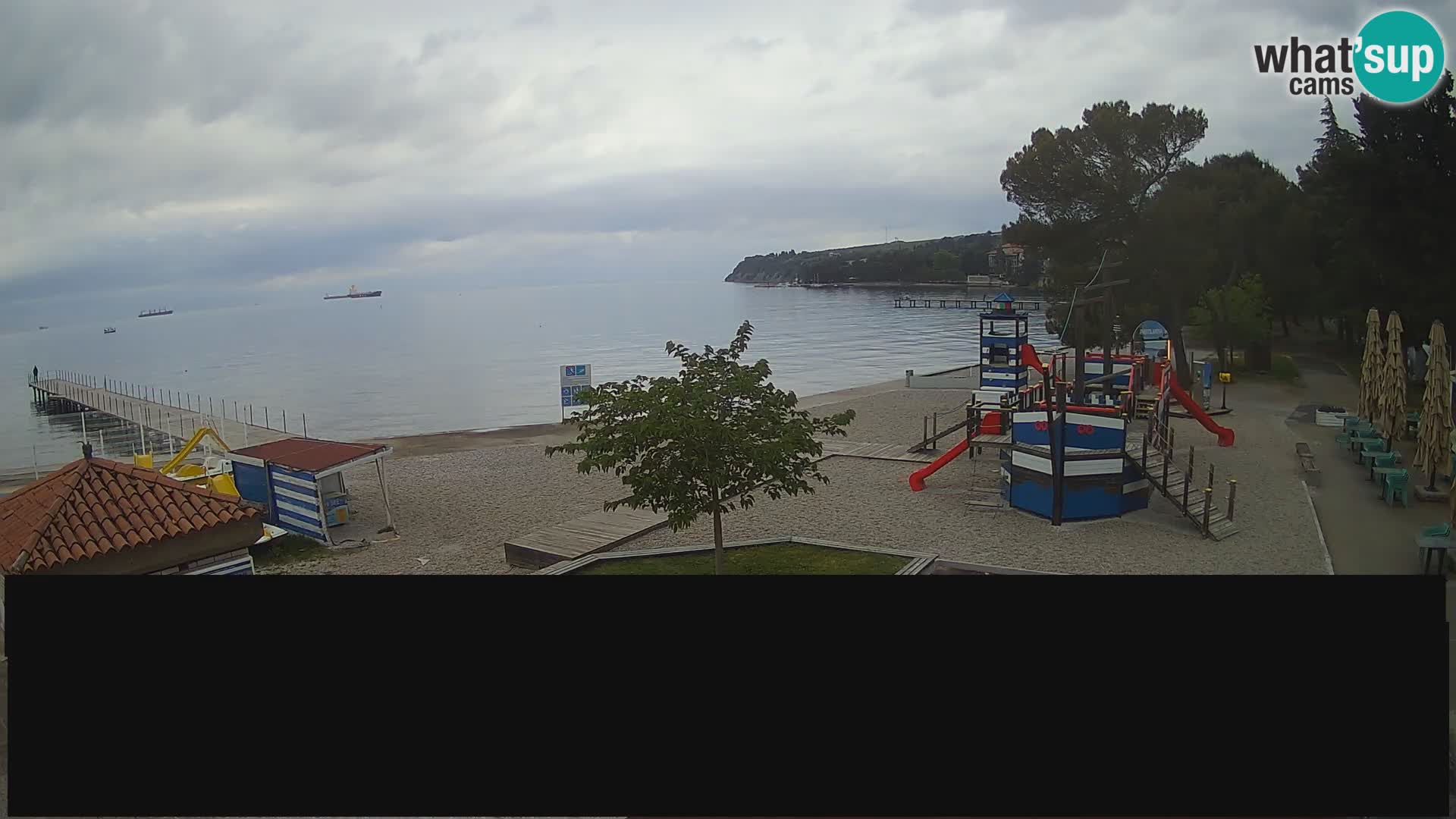 Live webcam Ankaran – Adria Ankaran Hotel & Resort – Slovenia