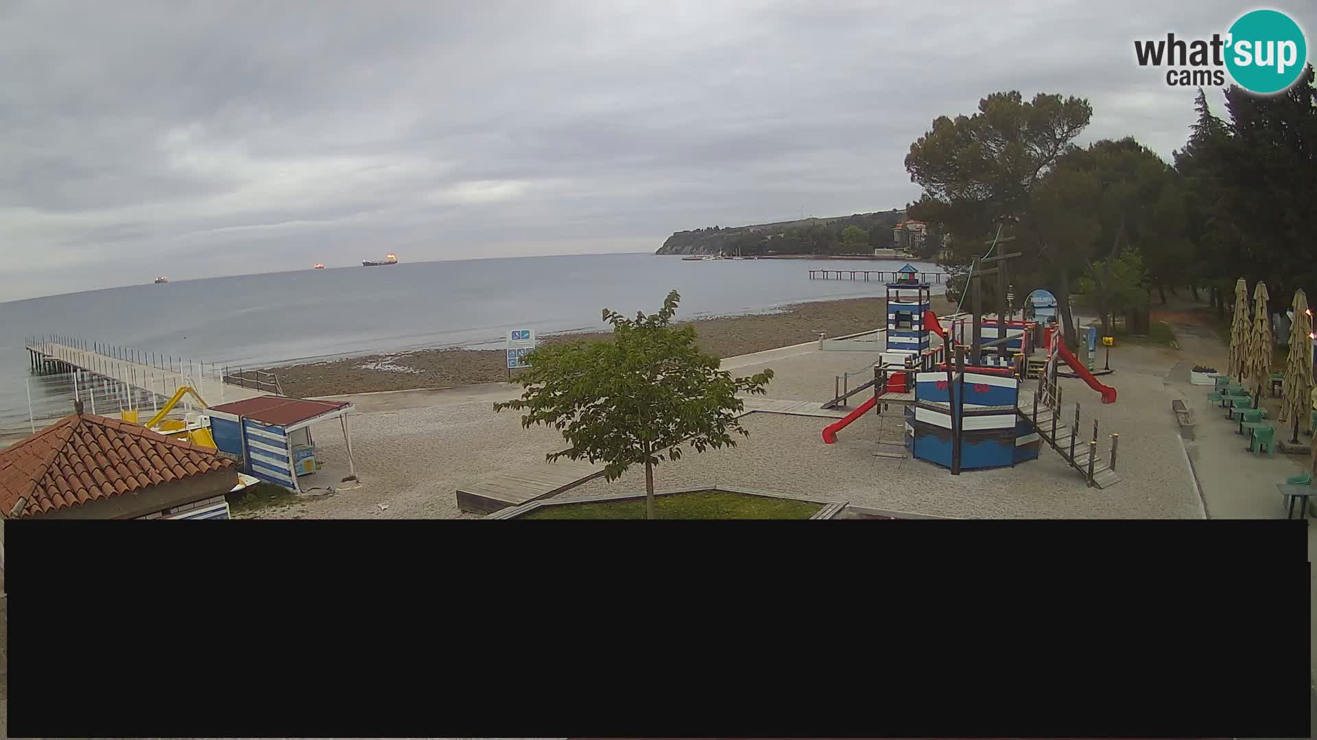 Live webcam Ankaran – Adria Ankaran Hotel & Resort – Slovenia