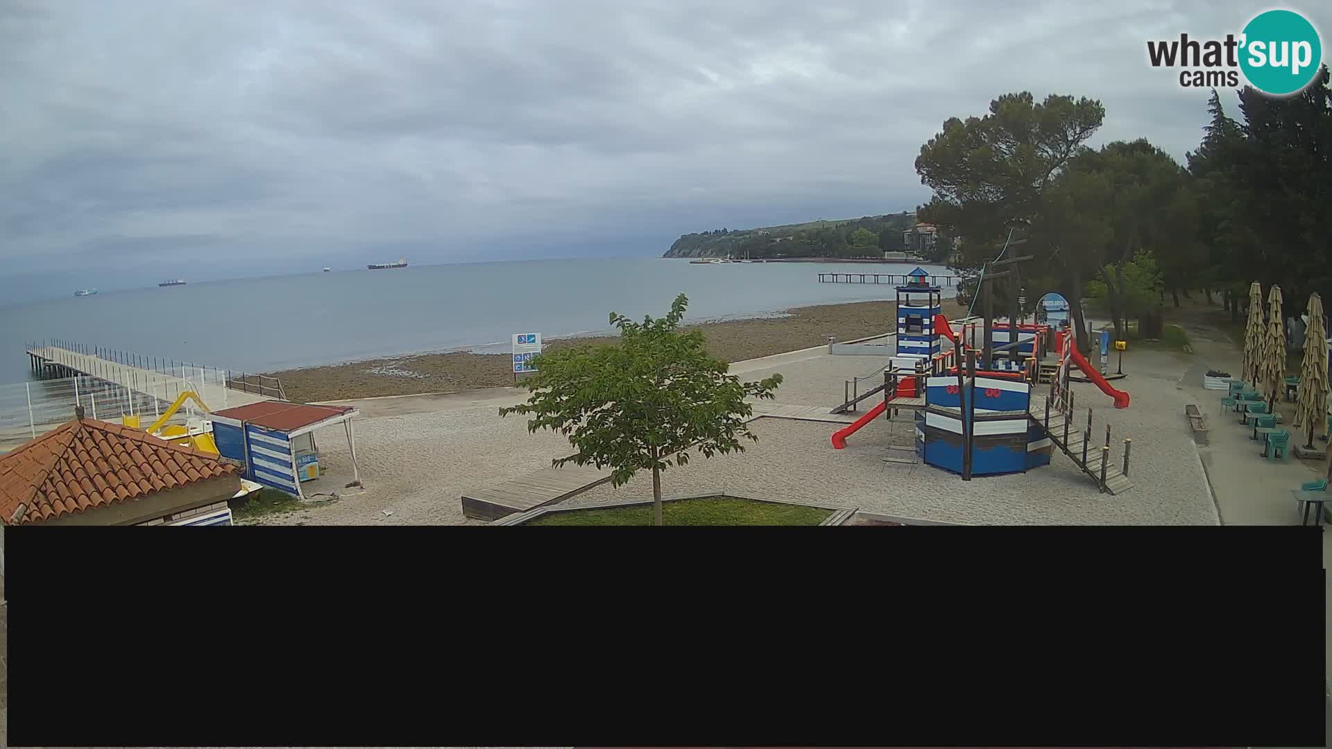 Web kamera uživo Ankaran – Adria Ankaran Hotel & Resort – Slovenija