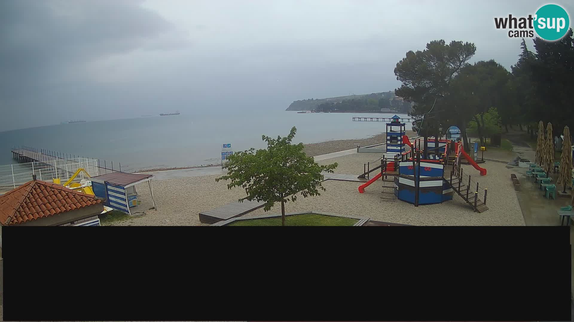Live webcam Ankaran – Adria Ankaran Hotel & Resort – Slovenia
