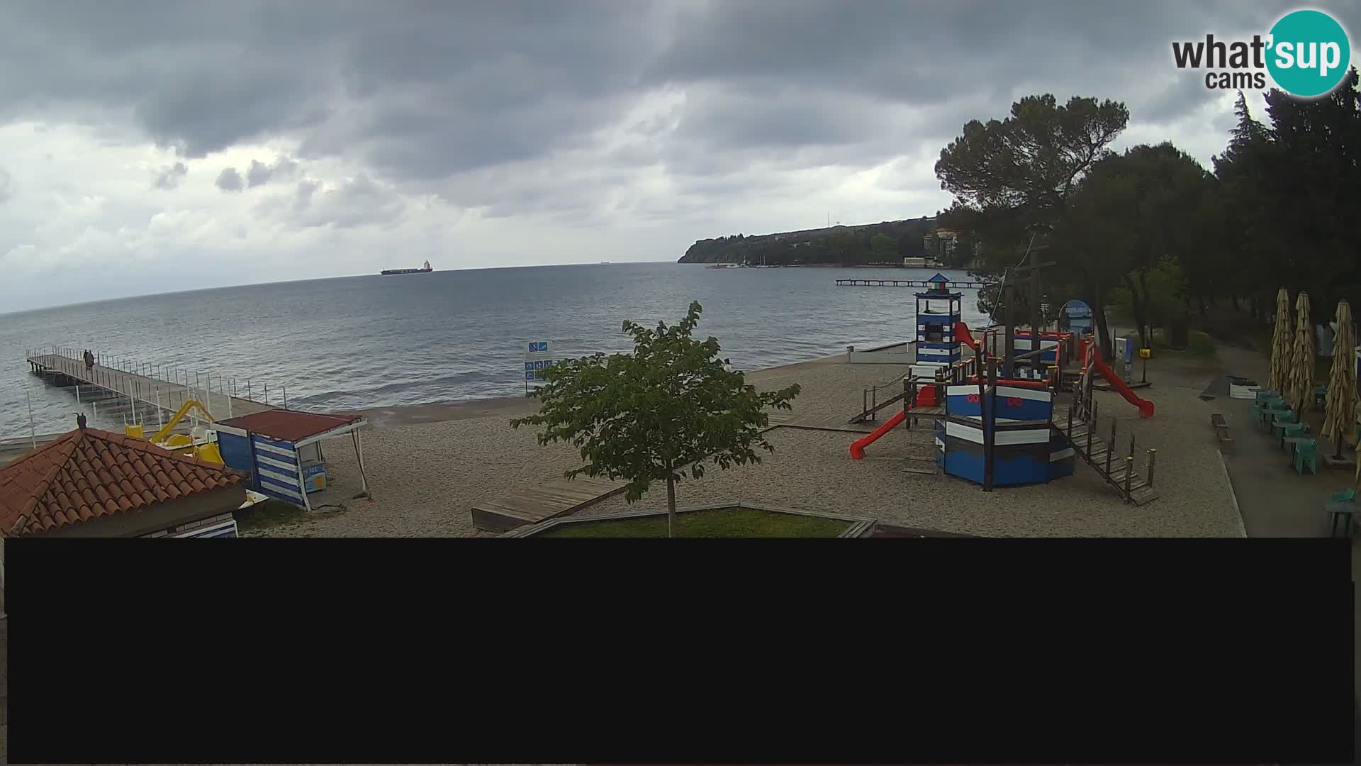 Live webcam Ankaran – Adria Ankaran Hotel & Resort – Slovenia
