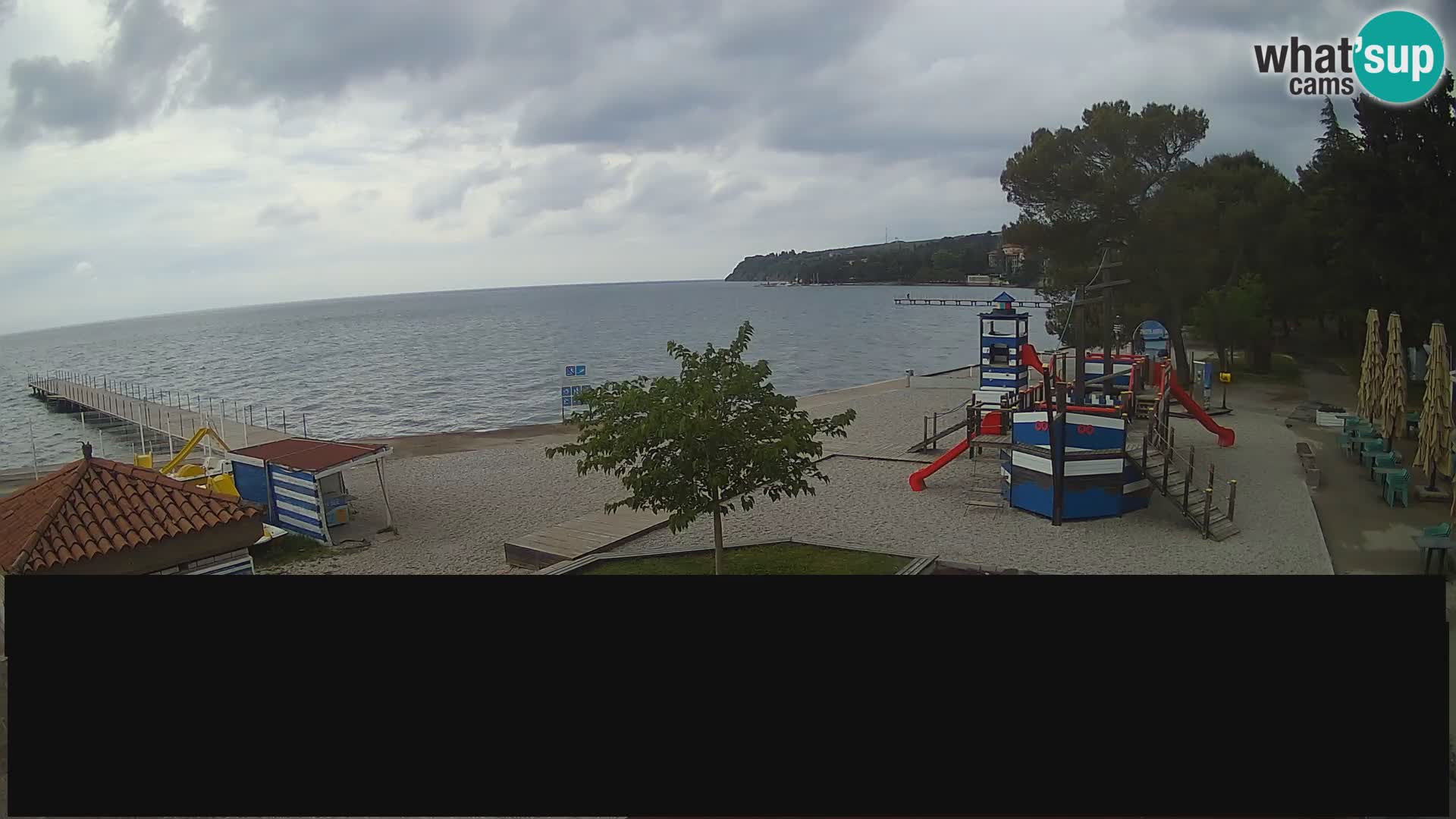 Webcam en direct Ankaran – Adria Ankaran Hotel & Resort – Slovénie