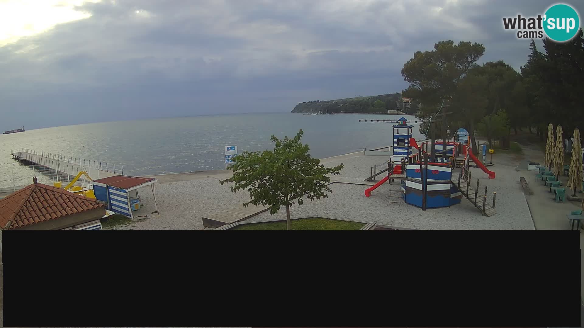 Webcam en direct Ankaran – Adria Ankaran Hotel & Resort – Slovénie