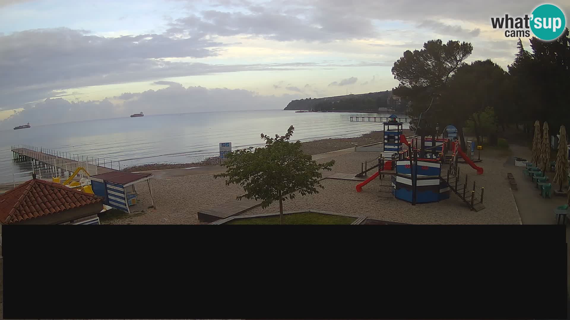 Live webcam Ankaran – Adria Ankaran Hotel & Resort – Slovenia