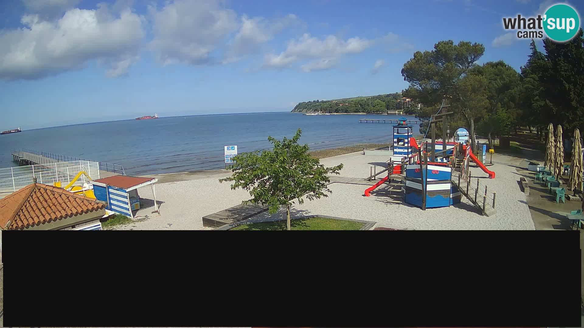 Live webcam Ankaran – Adria Ankaran Hotel & Resort – Slovenia