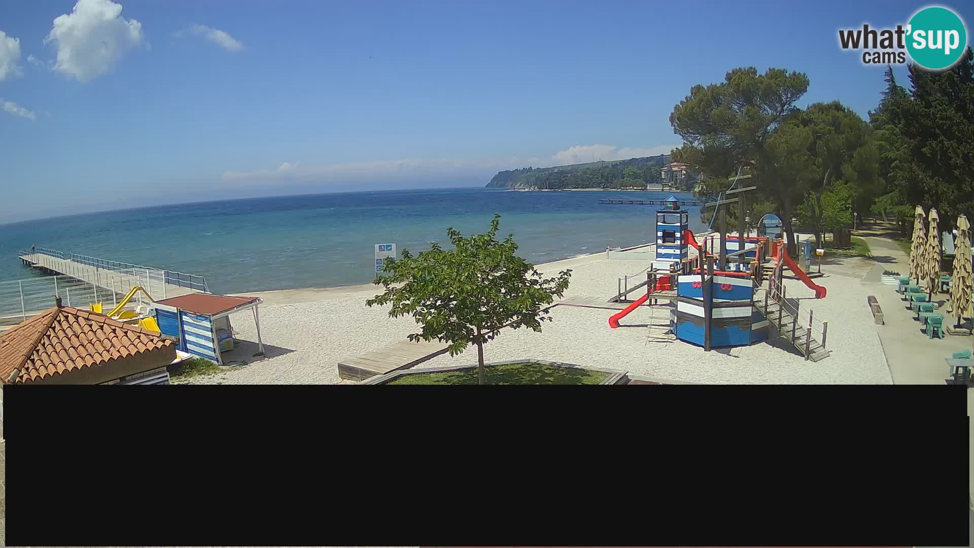Webcam en direct Ankaran – Adria Ankaran Hotel & Resort – Slovénie