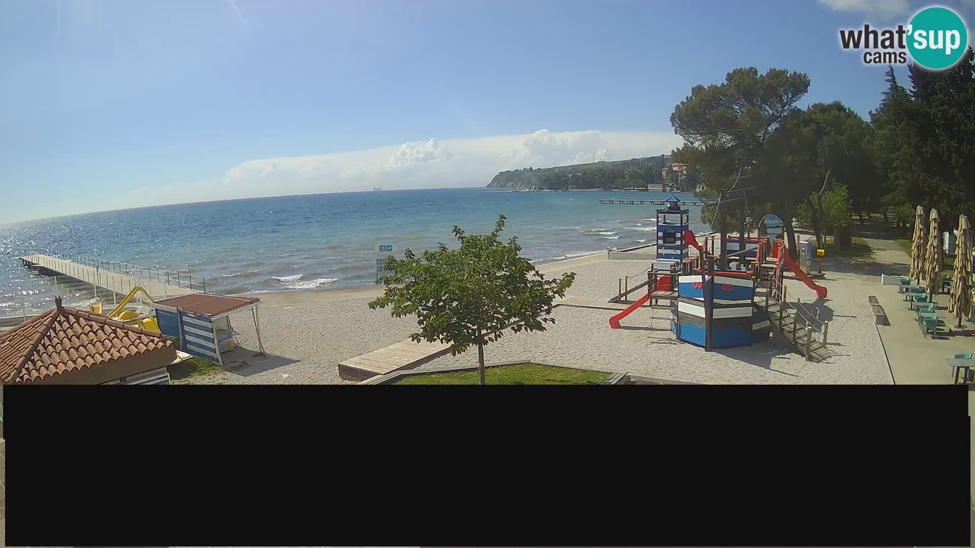 Live webcam Ankarano – Adria Ankaran Hotel & Resort – Slovenia