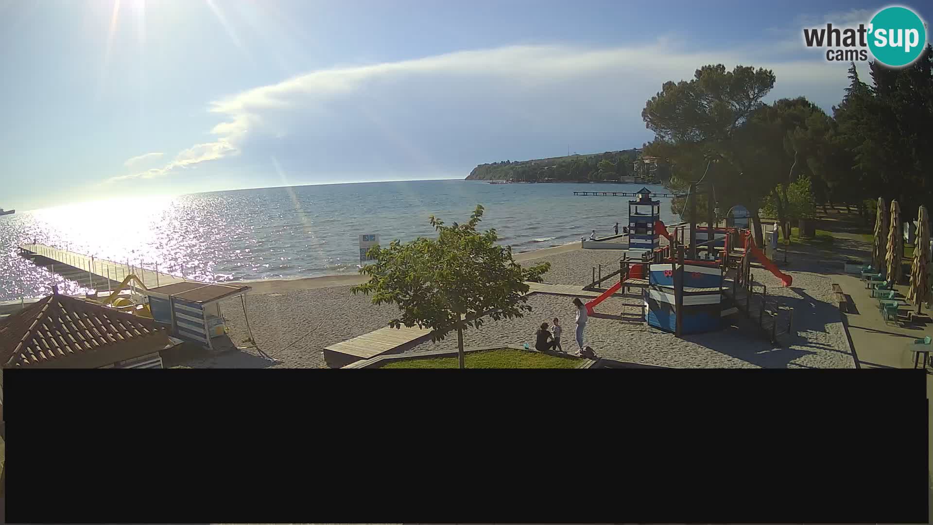 Live webcam Ankaran – Adria Ankaran Hotel & Resort – Slovenia