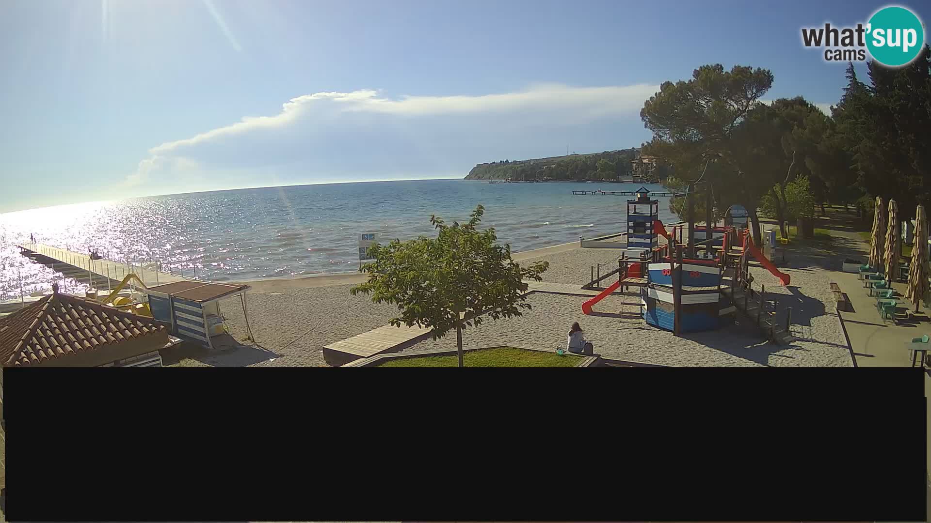 Live webcam Ankaran – Adria Ankaran Hotel & Resort – Slovenia