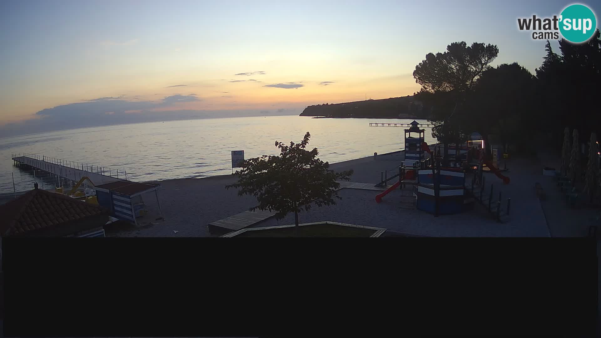 Webcam en direct Ankaran – Adria Ankaran Hotel & Resort – Slovénie