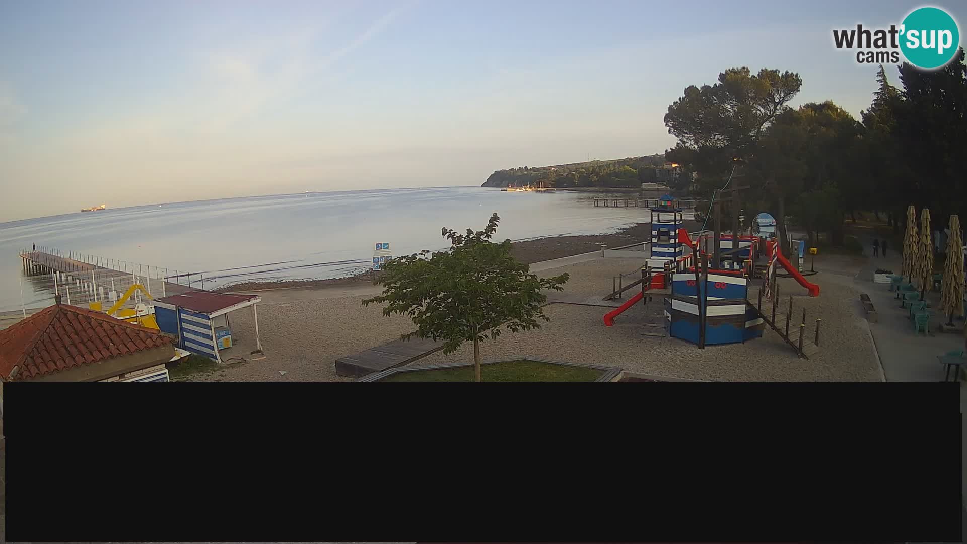 Webcam en direct Ankaran – Adria Ankaran Hotel & Resort – Slovénie