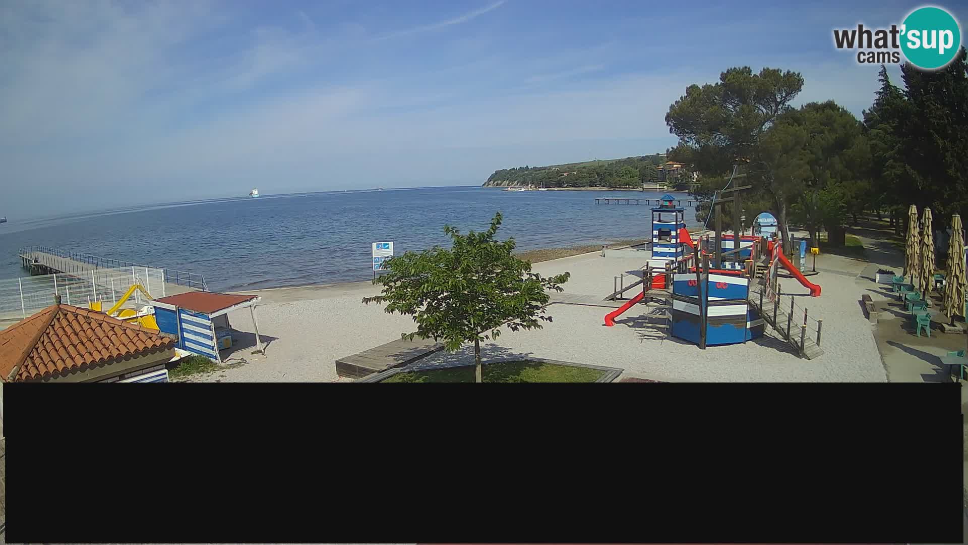 Live webcam Ankarano – Adria Ankaran Hotel & Resort – Slovenia