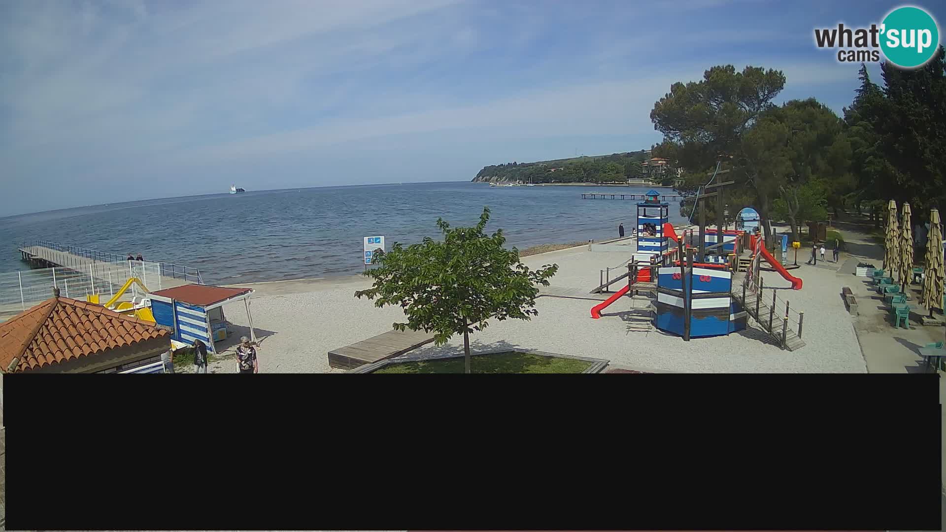 Webcam en direct Ankaran – Adria Ankaran Hotel & Resort – Slovénie