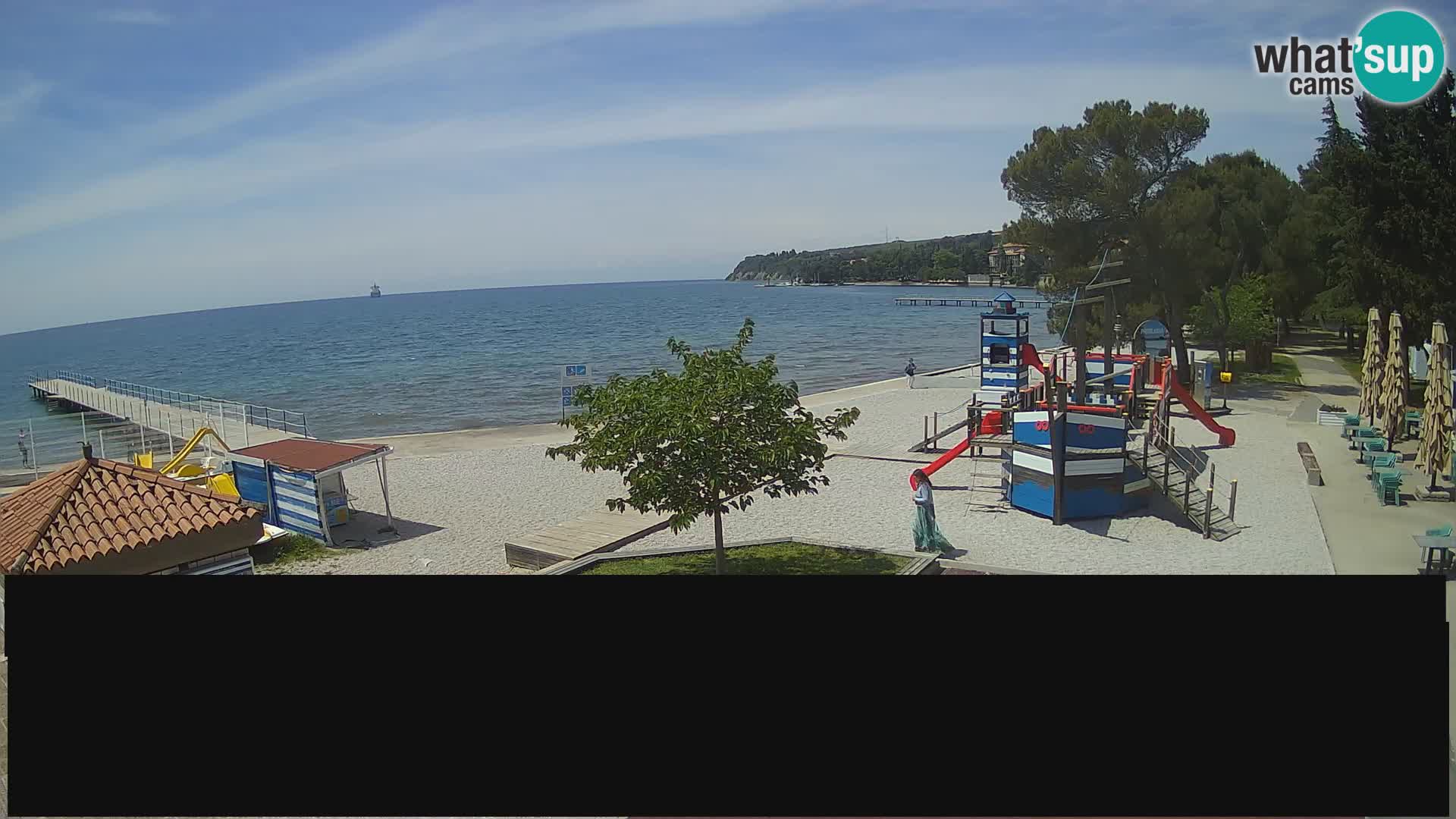 Live Webcam Ankaran – Adria Ankaran Hotel & Resort – Slowenien
