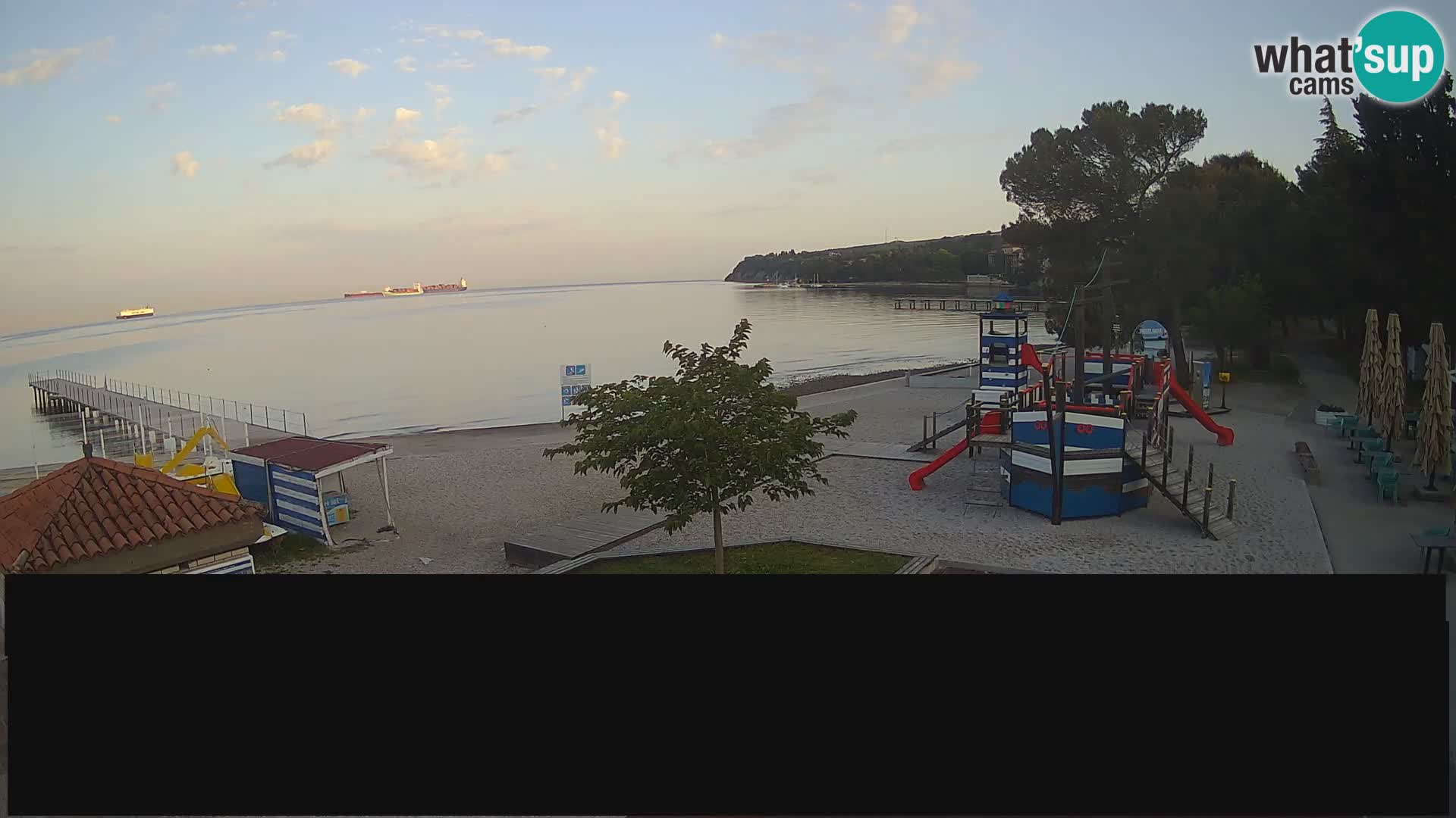 Cámara web en vivo Ankaran – Adria Ankaran Hotel & Resort – Eslovenia
