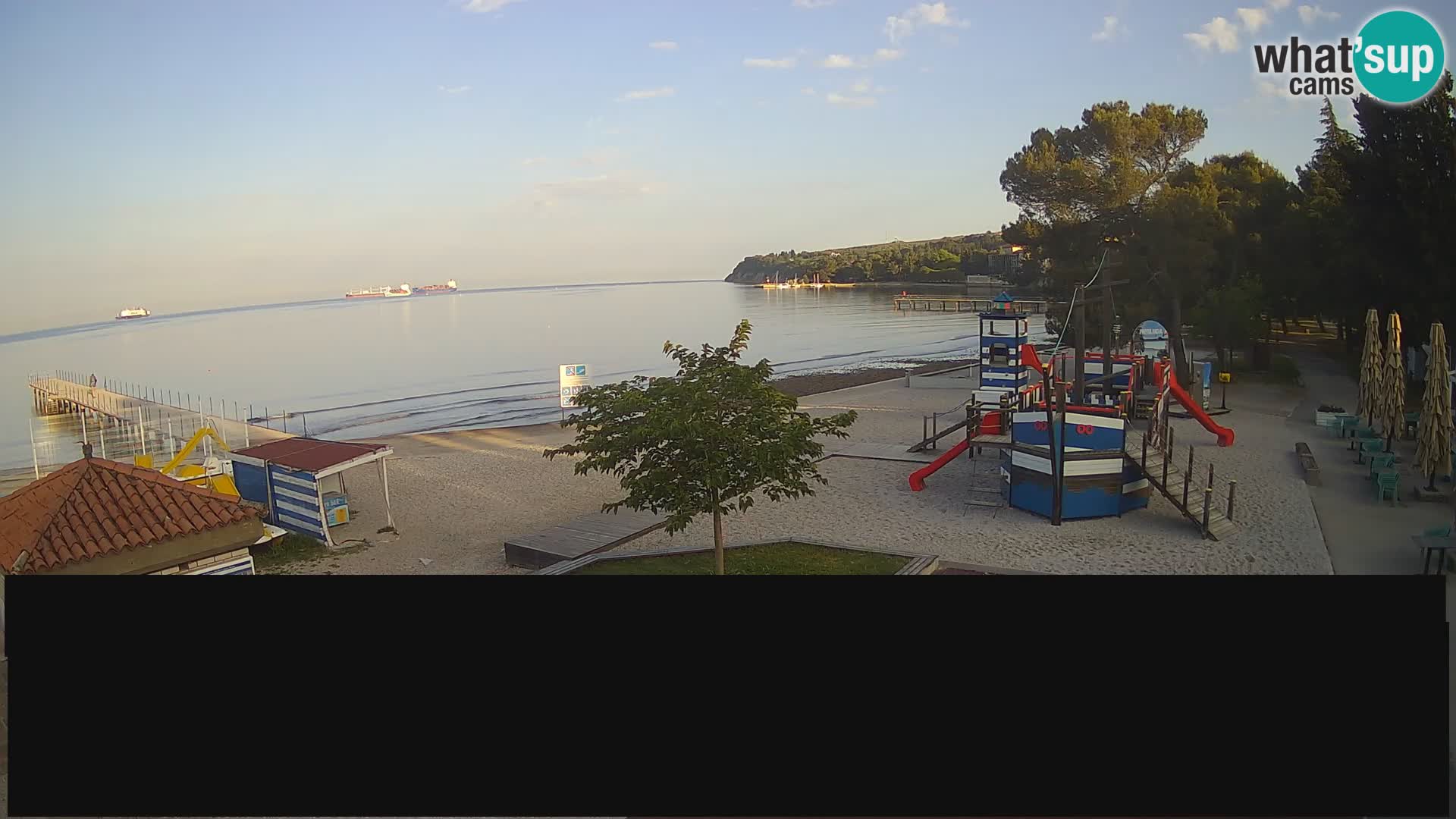 Live webcam Ankaran – Adria Ankaran Hotel & Resort – Slovenia